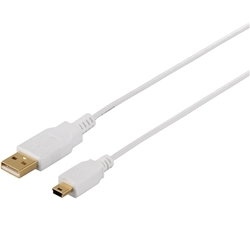 USB2.0P[u(A to miniB) X^Cv 0.5m zCg BSUAMNSM205WH