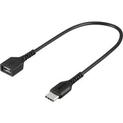 USB2.0ϊA_v^[(Type-C to microB) 0.15m ubN BSMPCADC115BK