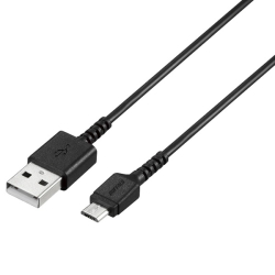 USB2.0 A to microB o[ubVXP[u 2.0m ubN BU2AMBS20BK