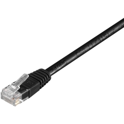 Cat5e LANP[u 1m ubN BL5EN10BK