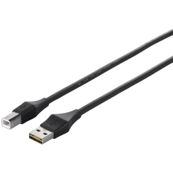 USB2.0 A to B どっちもコネクター 2.5m ブラック BSUABDU225BK