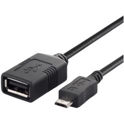 USB(microB to A)ϊA_v^[ 0.5m ubN BSMPC11C05BK