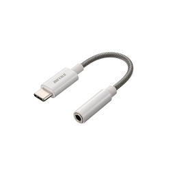 USB Type-C to 3.5mm 4ɃI[fBI ϊA_v^[ zCg BSMPC350HRWH
