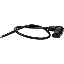 MAINS CABLE ANGL C13-OPEN 0.5m 5506-245