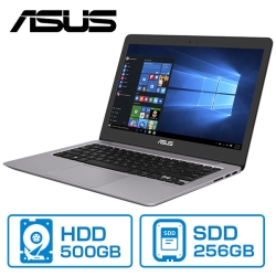 ASUS Zenbook (13.3型/ Corei5-7200U/ メモリー8GB/ SSD256GB & HDD500GB) グレー U310UA-FC903T