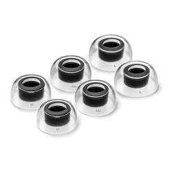 SednaEarfit Crystal for BOSE Earbuds [C[s[X M/ML/LTCYe1yA] AZL-CRYSTAL-BOSE-SET-L