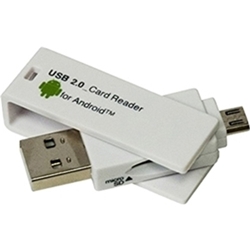 USB2.0 J[h[_[EC^[ microUSB microSD zCg CRW-DMSD64W