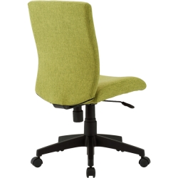 ナカバヤシ ファブリックチェア グリーン RZC-501G