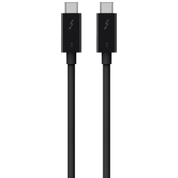 Thunderbolt3P[u(USB-C to USB-C)(100W)(0.5m) ubN F2CD084BT0.5MBK