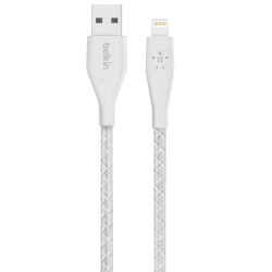 DuraTek Plus USB-A to Lightningケーブル(1.8m) ホワイト F8J236BT06-WHT