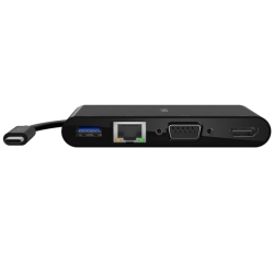 USB-C }`fBAϊA_v^(LAN|[g/HDMI/VGA/USB-A) AVC005BTBK