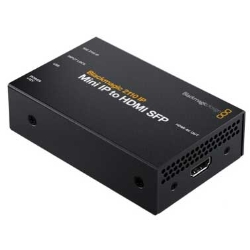 Blackmagic 2110 IP Mini IP to HDMI SFP CONVNVIPE/IP/HDMISFP 9338716-009132