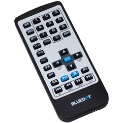 BLUEDOT ポータブルDVDプレーヤー用リモコン BDP-1740S用 BDP-RM15K