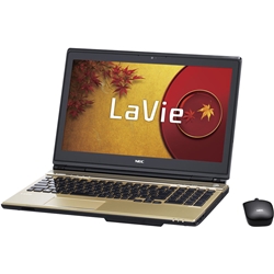 NECパーソナル LaVie L - LL750/TSG クリスタルゴールド PC-LL750TSG