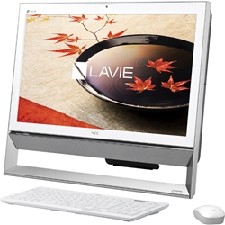LAVIE デスクトップ　一体型パソコン PC-DA350GAW ホワイト　人気