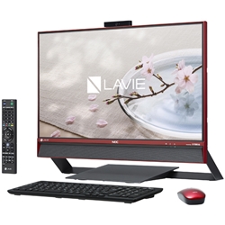 LAVIE PC-DA770CAR (クランベリーレッド) NEC LAVIE Desk All-in-one DA770/CAR PC-DA770CAR