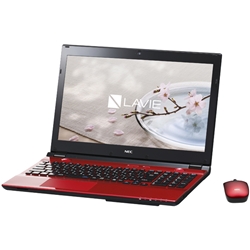 NECパーソナル LAVIE Note Standard - NS350/DAR クリスタルレッド PC
