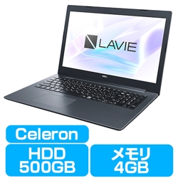 LAVIE Smart NS J[ubN(15.6^/Cel N4000/4GB/HDD 500GB/Win10Home) PC-SN11FLRDD-C