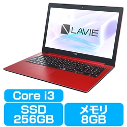 LAVIE Smart NS J[bh(15.6^FHD/Ci3-7020U/8GB/SSD256GB/Win10Home/OfficeH&B2016) PC-SN232HDAD-D