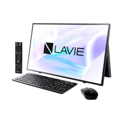 LAVIE Home All-in-one - HA970/RAB t@CubN (Core i7-10510U/8GB/SSDE256GB/Blu-ray/Win10Home64/Microsoft Office Home & Business 2019) PC-HA970RAB