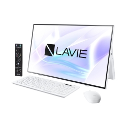 LAVIE Home All-in-one - HA970/RAW t@CzCg (Core i7-10510U/8GB/SSDE256GB/Blu-ray/Win10Home64/Microsoft Office Home & Business 2019) PC-HA970RAW
