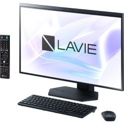 LAVIE A27 A2797/DAB (Ryzen 7 5800U/16GB/SSD・1TB/ブルーレイディスク/Win11 Home/Office H&B 2021/27.0型/3波ダブルチューナー搭載/ファインブラック) PC-A2797DAB