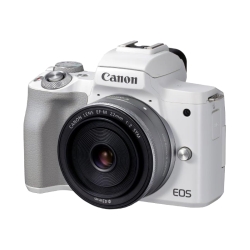 ミラーレスカメラ EOS Kiss M2・ダブルレンズキット (ホワイト) 4726C004