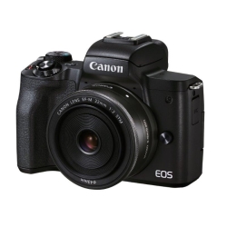 ミラーレスカメラ EOS Kiss M2・ダブルレンズキット (ブラック) 4725C004