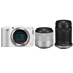 �~���[���X�J���� EOS R50 V (�z���C�g)�E�_�u���Y�[���L�b�g