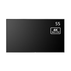 液晶ディスプレイ 55型/3840×2160/HDMI、DisplayPort/ブラック/スピーカー:あり LCD-M551