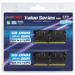 m[gPCp PC4-17000(DDR4-2133) 8GB×2g 260pin SO-DIMM (ۏ)(PanramV[Y) W4N2133PS-8G