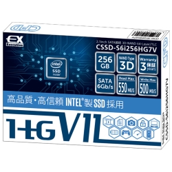 SSD 256GB 2.5inch Intel3D NAND̗pf CSSD-S6i256HG7V
