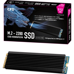 M.2 2280 512GB SSD Read (Max) 3400MB/s Write (Max) 2000MB/s CSSD-M2B05GPG2VN
