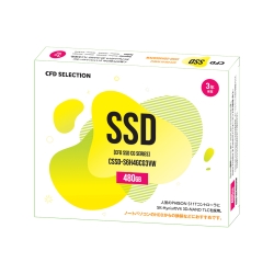 2.5C` SSD 480GB SATA 7mm 3D NAND̗p 3Nۏ CSSD-S6H4GCG3VW