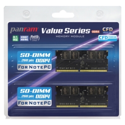 m[gPCp PC4-21300(DDR4-2666) 8GB×2g 260pin SO-DIMM (ۏ)(PanramV[Y) W4N2666PS-8G 4988755-038850