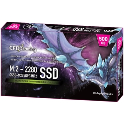 CFD販売 M.2 PCIe Gen.4 x4 NVMe SSD 500GB 5年保証 CSSD-M2B5GPG3NF2