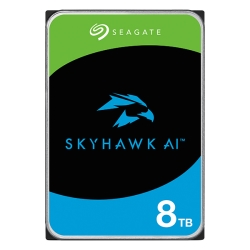 Seagate SkyHawk AI 3.5 8TB HDD (CMR) [J[5Nۏ 256MB 7200rpm lbg[N rfI R[_[ AIΉNVRVXep ST8000VE001