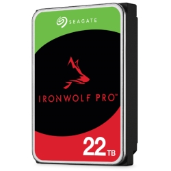 Seagate IronWolf Pro 3.5yf[^3Ntz22TB HDD(CMR)[J[5Nۏ 24ԉғ PCANASp RVZT[t ST22000NT001