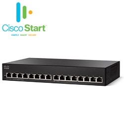 Cisco Systems(Small Business) SG110-16 16-Port Gigabit Switch 