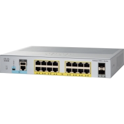 【保守購入必須】Catalyst 2960L 16 port GigE with PoE 2 x 1G SFP LAN Lite WS-C2960L-16PS-JP