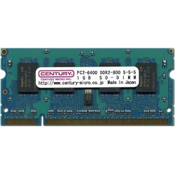 m[gp PC6400/DDR2-800 1GB SODIMM { CD1G-SOD2U800