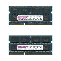 センチュリーマイクロ アップル用 PC3-8500/DDR3-1066 SODIMM 8GB