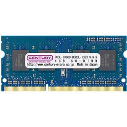 m[gp PC3L-10600/DDR3L-1333 4GB 204pin SODIMM 1.5/1.35Vp { CD4G-SOD3LU1333
