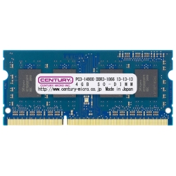 m[gPCp PC3-14900/DDR3-1866 4GB SO-DIMM { CD4G-SOD3U1866