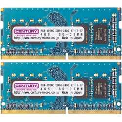 Applep PC4-19200/DDR4-2400 8GBLbg(4GB 2g) SO-DIMM { 1rank CK4GX2-SOD4U2400HM
