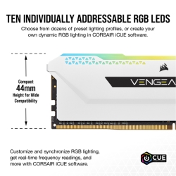 コルセア DDR4 3600MHz 8GBx4 DIMM Unbuffered 18-22-22-42 XMP 2.0 VENGEANCE RGB PRO SL White 1.35V CMH32GX4M4D3600C18W コルセア DDR4 3600MHz 8GBx4 DIMM Unbuffered 18-22-22-42 XMP 2.0 VENGEANCE RGB PRO SL White 1.35V CMH32GX4M4D3600C18W