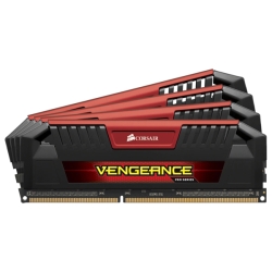 VENGEANCE Pro Red PC3-12800 DDR3-1600 8GBx4 For Desktop CMY32GX3M4A1600C9R