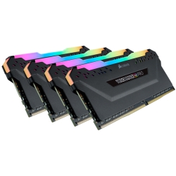 DDR4 3600MHz 8GBx4 DIMM Unbuffered 16-19-19-36 XMP 2.0 VENGEANCE RGB PRO RGB LED CMW32GX4M4D3600C16