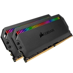 DOMINATOR PLATINUM RGB 8GBx2 DDR4 3200 (PC4-25600) C16 1.35V - Black CMT16GX4M2Z3200C16