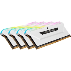 DDR4 3200MHz 8GBx4 DIMM 16-20-20-38 XMP 2.0 VENGEANCE RGB PRO SL White for AMD & Intel CMH32GX4M4E3200C16W